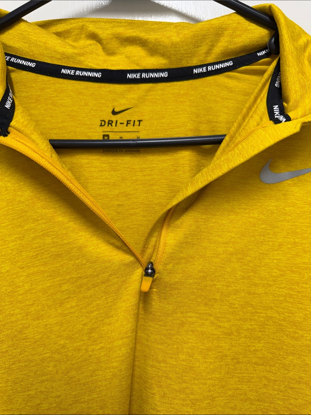 Nike Gold/Yellow Half-Zip Performance Pullover